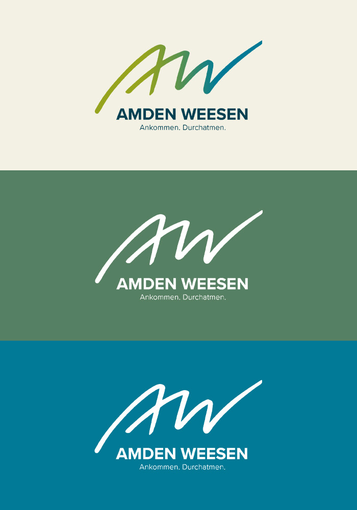 Das neue Zeichen Amden Weesen auf drei Gründen
